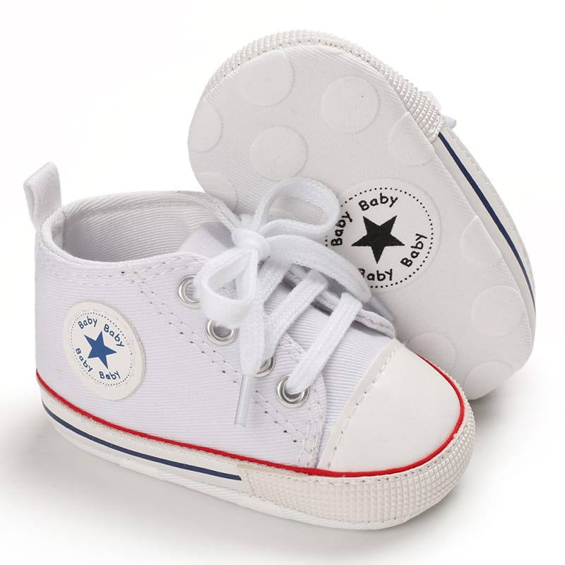 BOTAS TIPO ALL STAR BLANCA