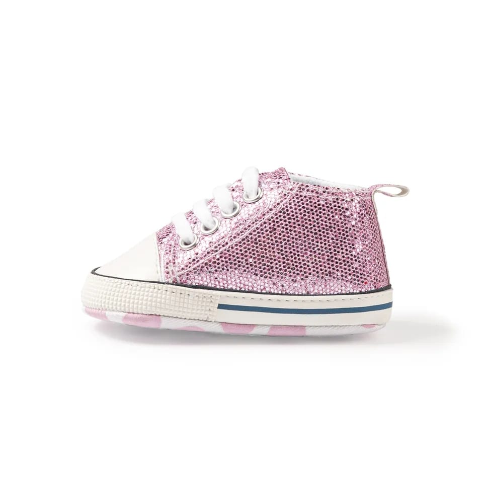 BOTAS TIPO ALL STAR BRILLO