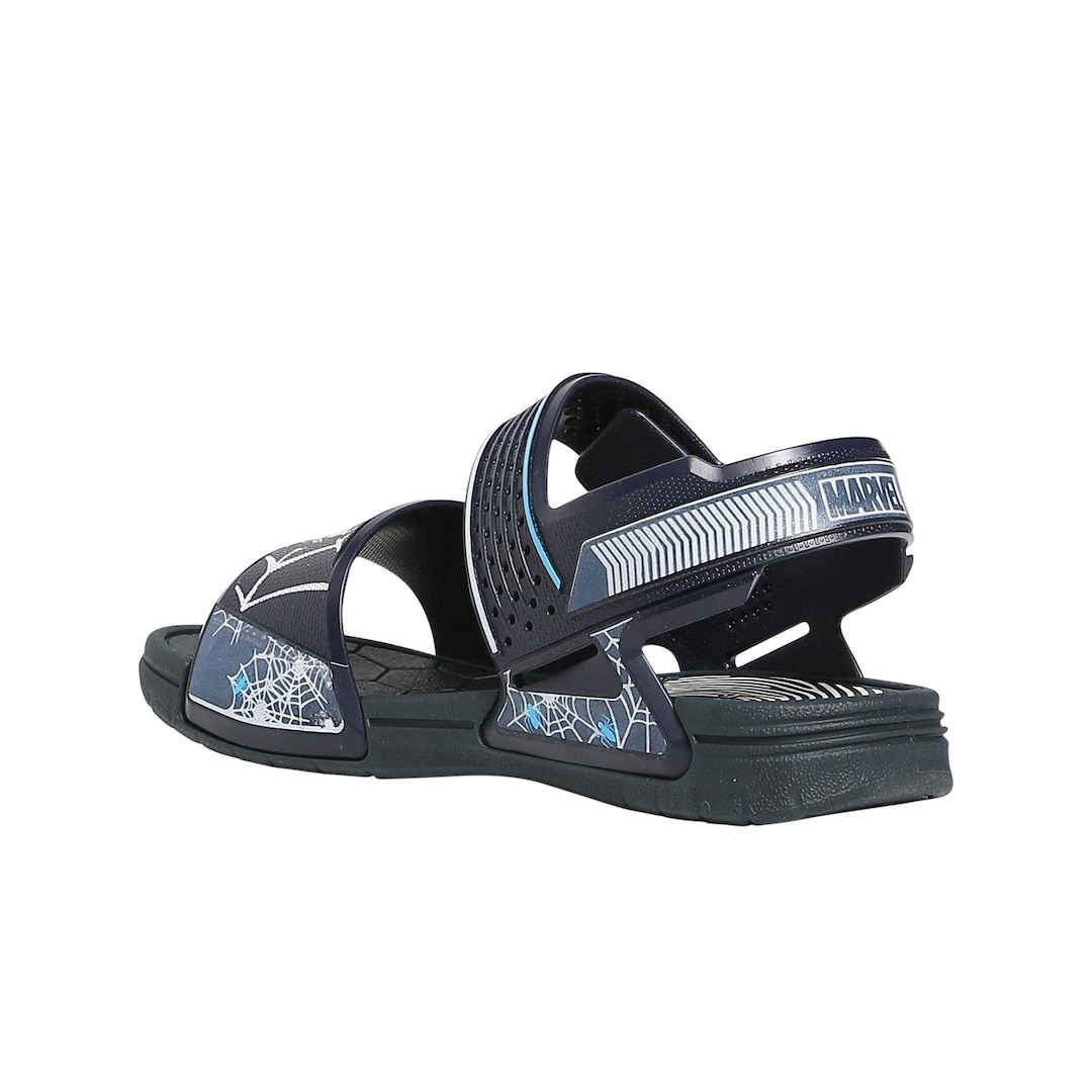 SANDALIA SPIDERMAN NEGRO