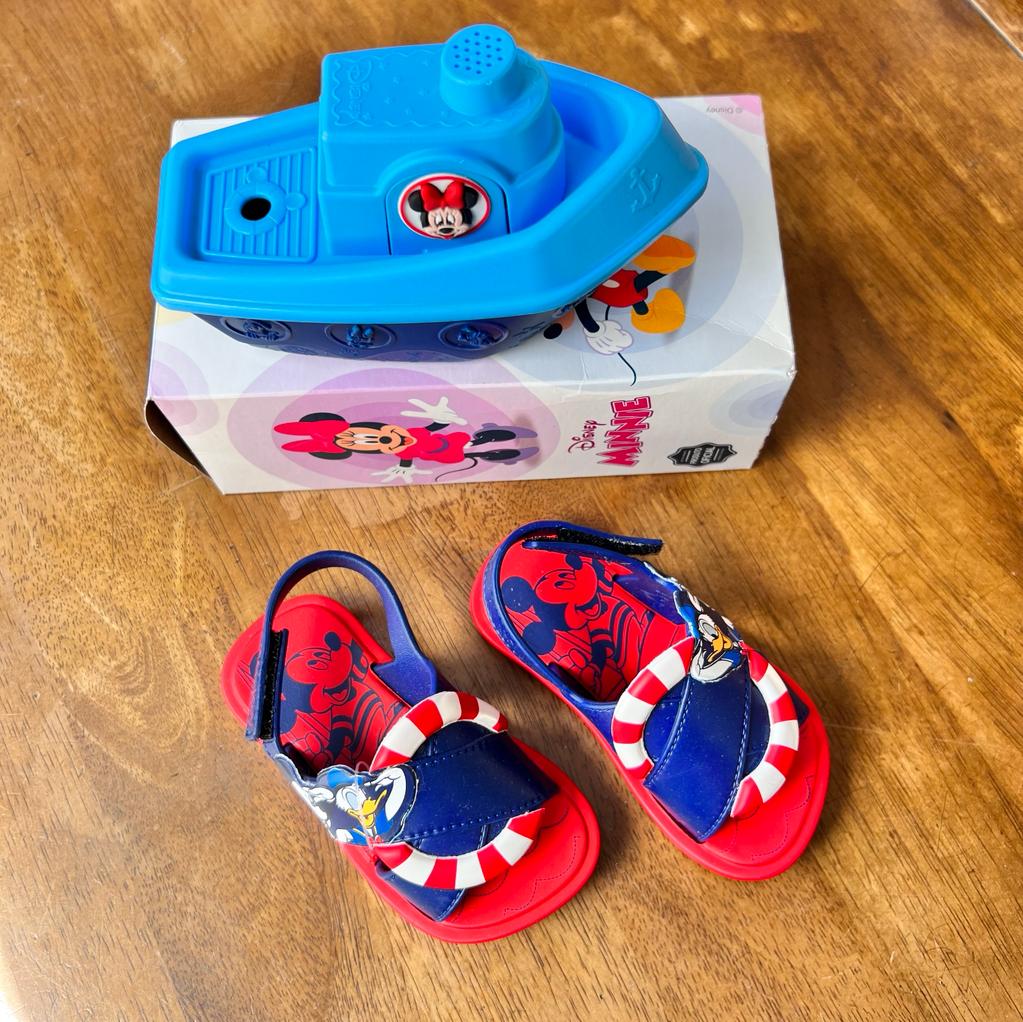 SANDALIA MICKEY MINNIE BEBE  