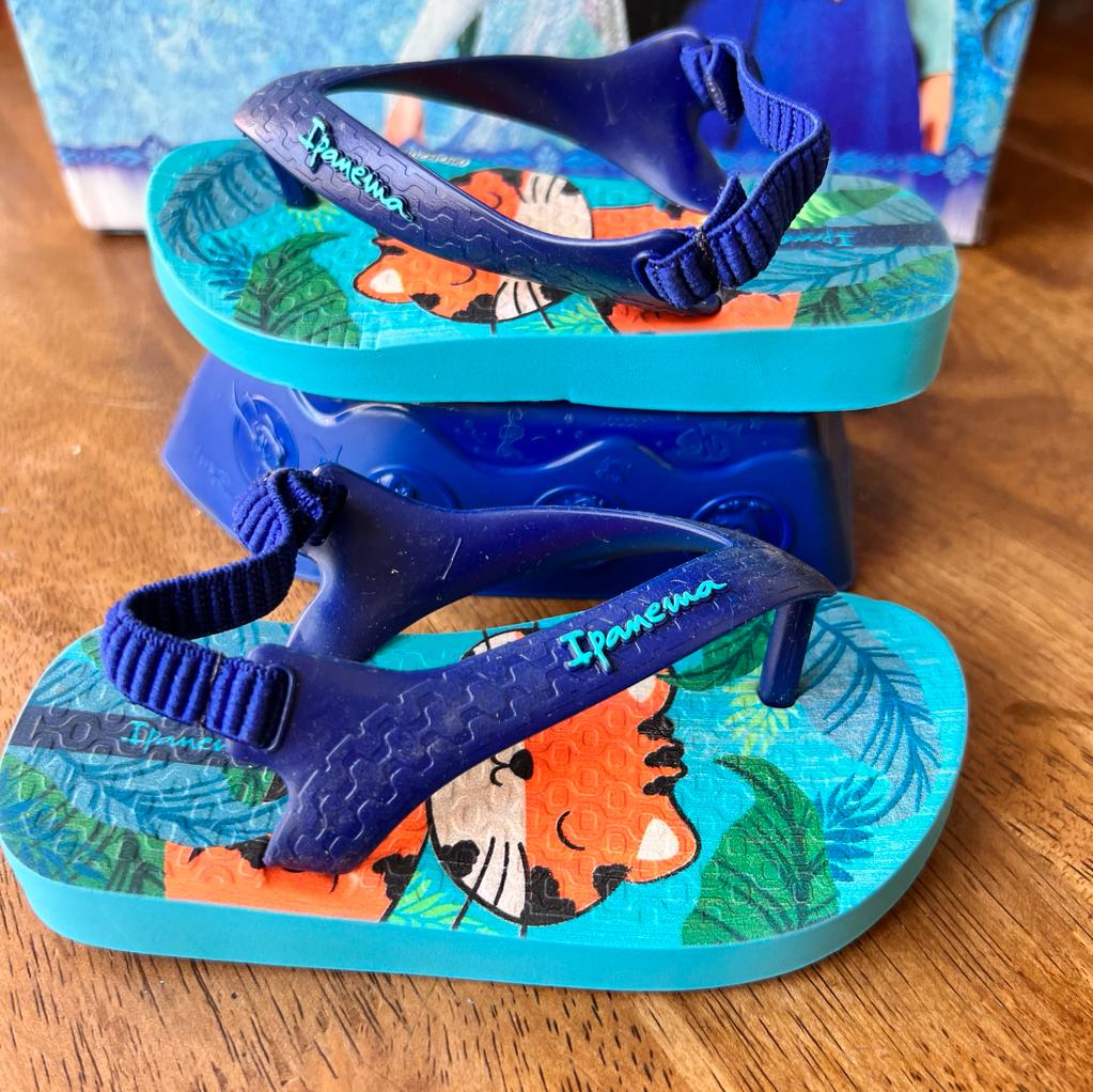CHINELAS BEBE IPANEMA TIGRE