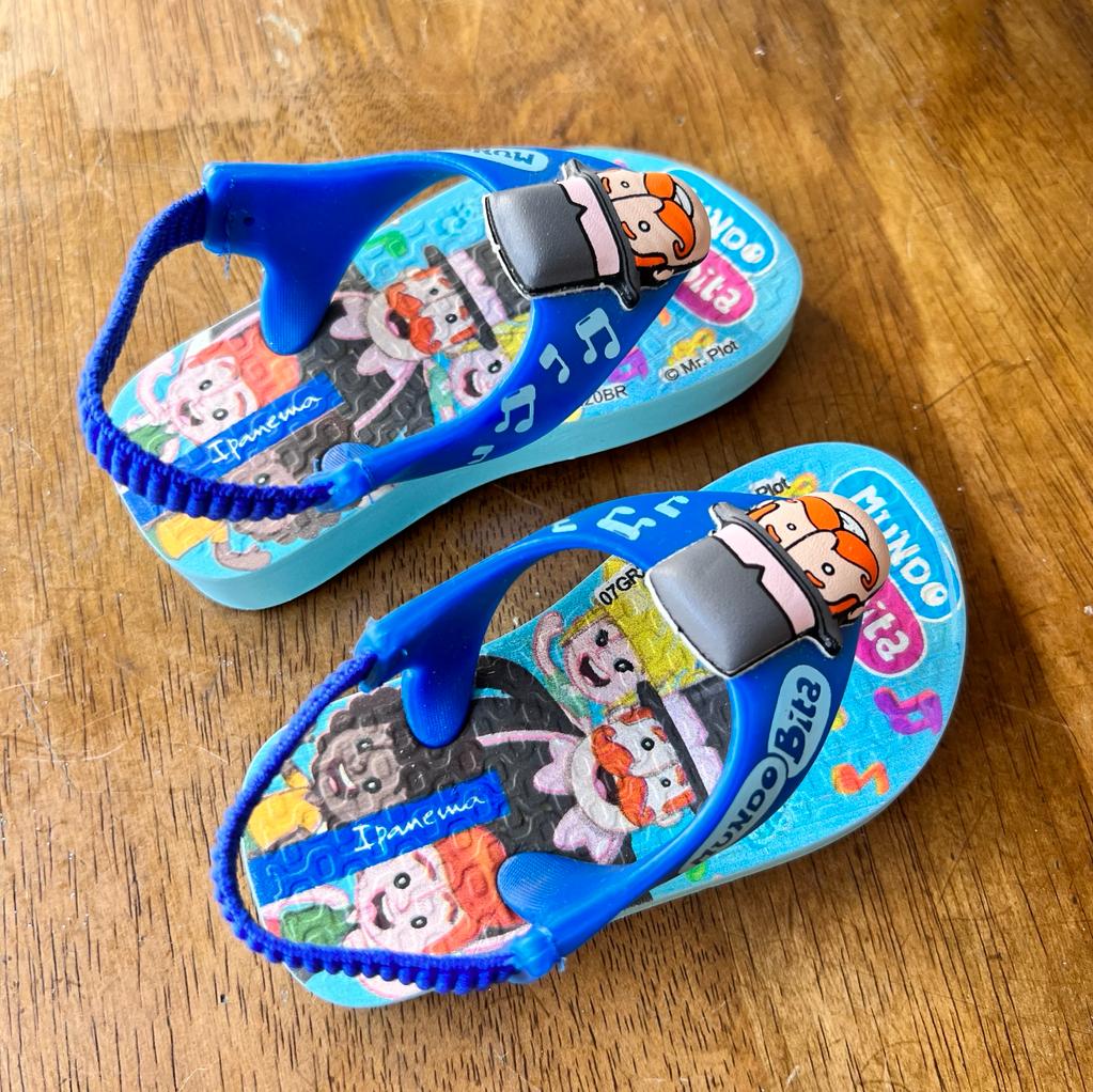 CHINELAS BEBE IPANEMA MUNDO BITA