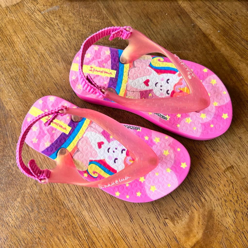 CHINELAS BEBE IPANEMA UNICORNIO