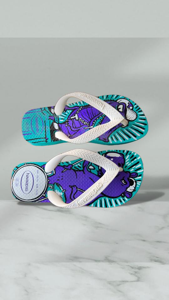 CHINELAS HAWAIANA DINO