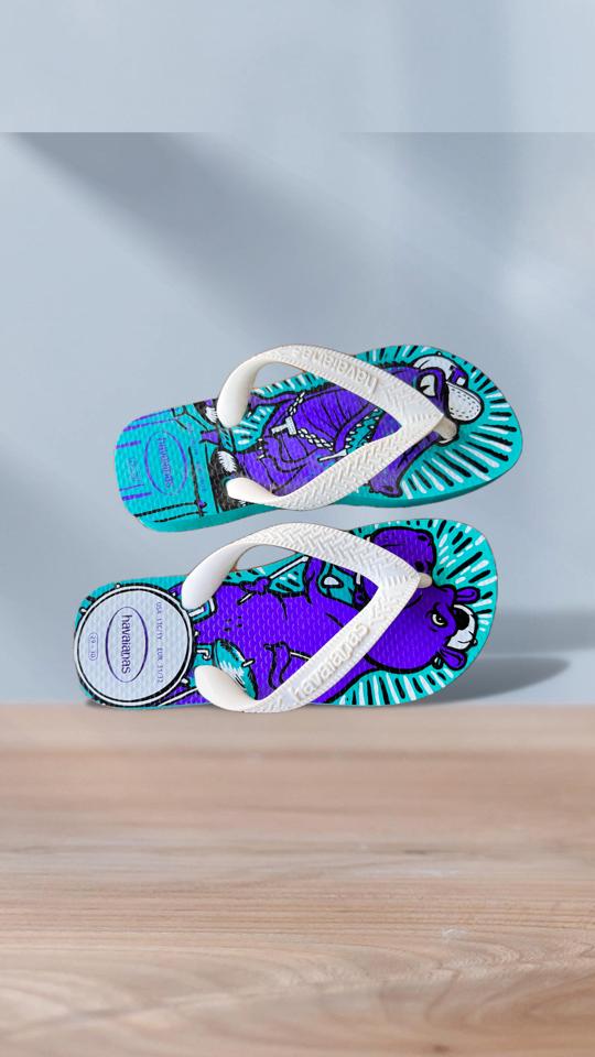 CHINELAS HAWAIANA DINO