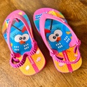 CHINELAS BEBE IPANEMA GALLINA PINTADITA