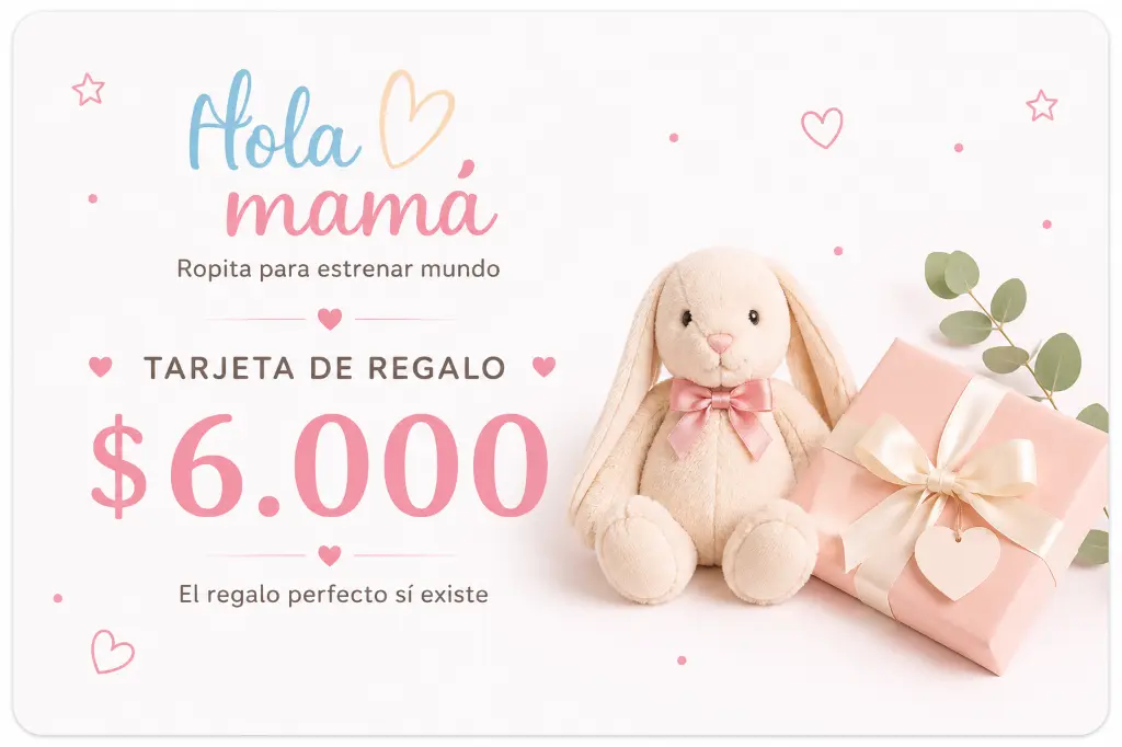  Tarjeta de Regalo Deluxe Hola Mama