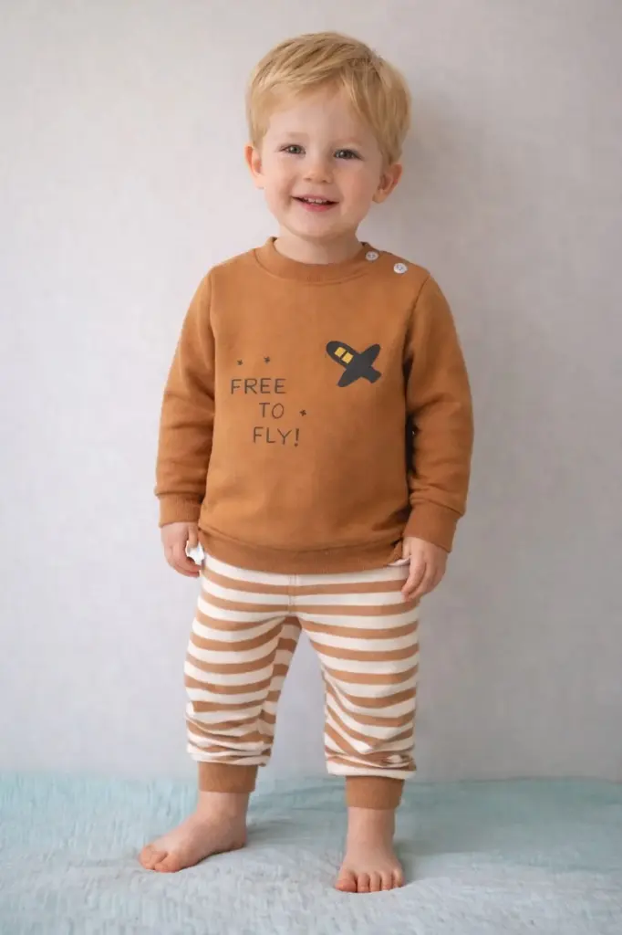 CONJUNTO 2 PIEZAS AVION CAMEL