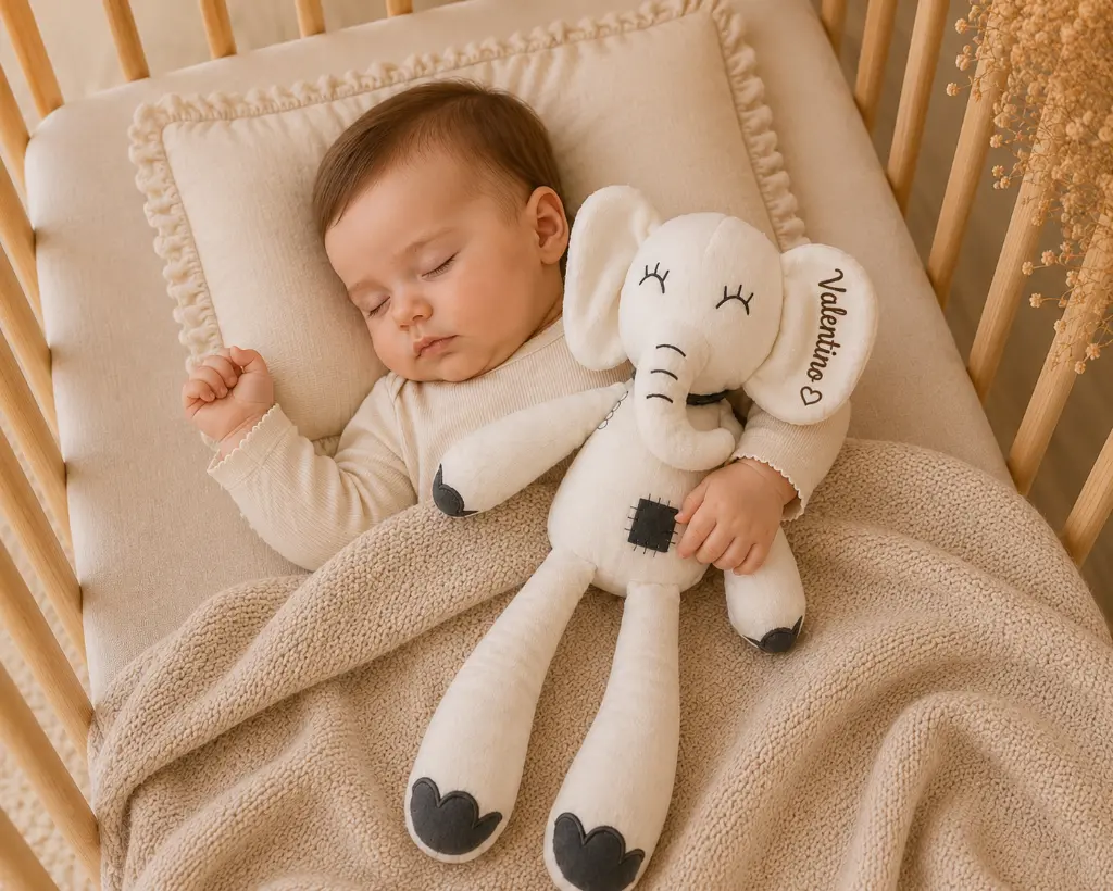MUÑECO DE APEGO ELEPHANT PERSONALIZABLE