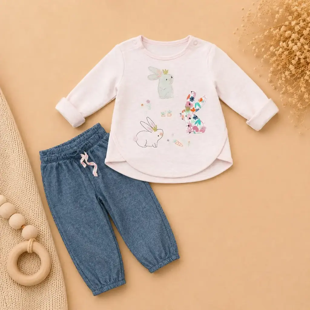CONJUNTO 2 PIEZAS CONEJITA