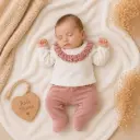 CONJUNTO VOLADO ROSA VIEJO