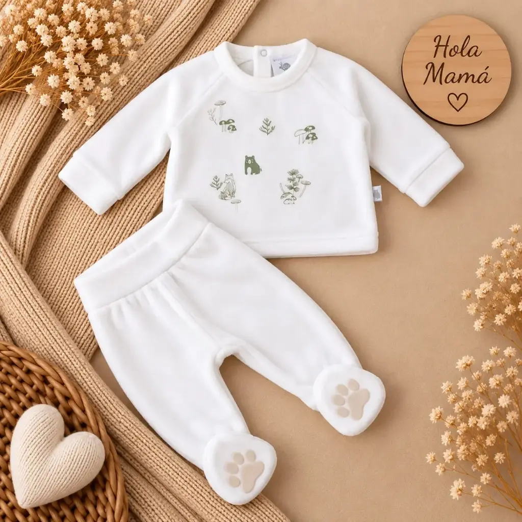 CONJUNTO VERDE PLUSH