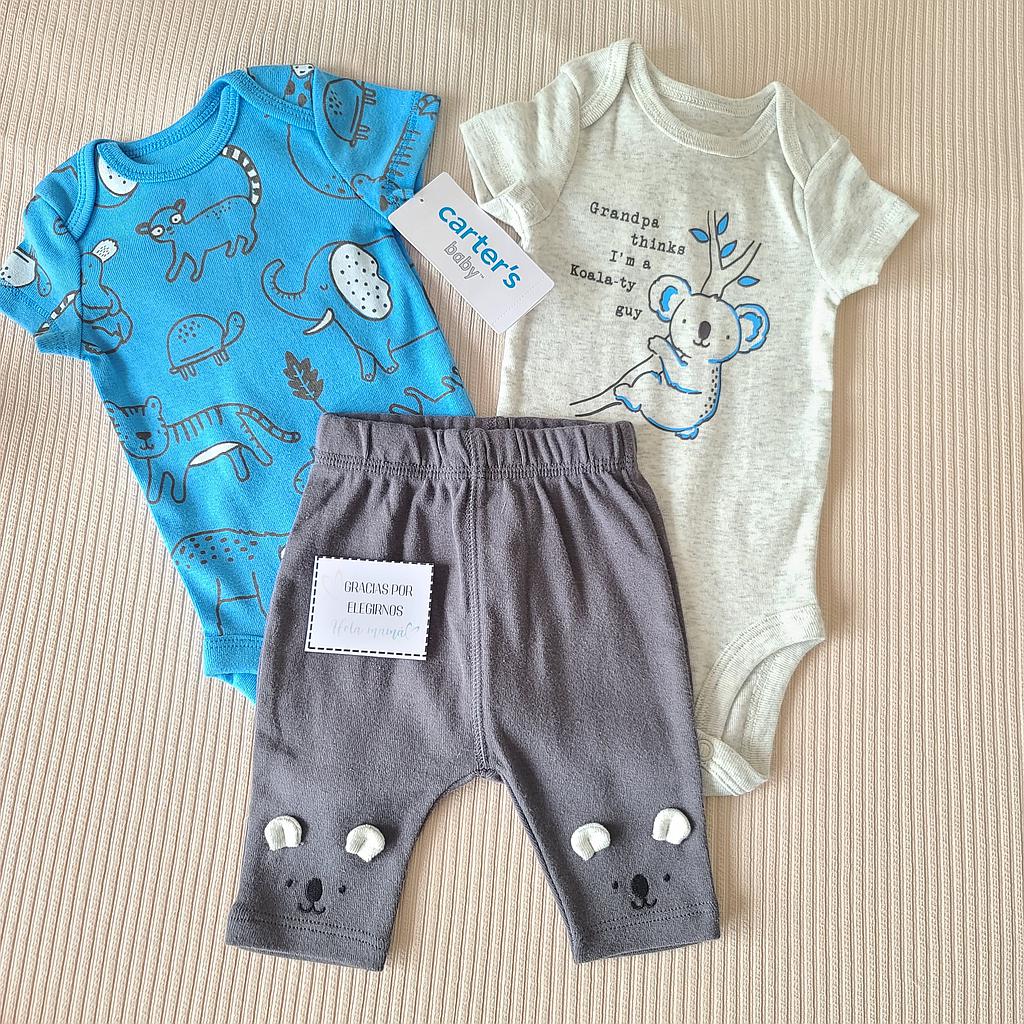 Conjunto 3 Piezas Koala