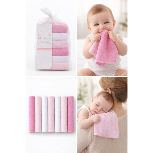 [HM-000903] TOALLA BABITAS PACK X 6.