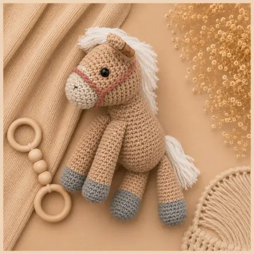 [HM-000454] MUÑECO DE APEGO CABALLITO R