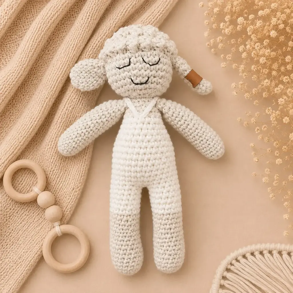 [HM-000473] MUÑECO DE APEGO OVEJITA
