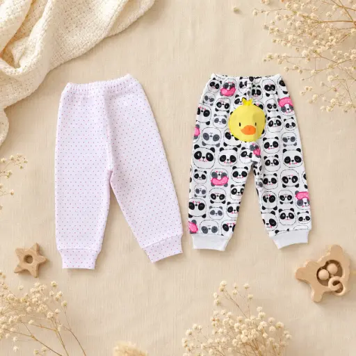 [HM-000502] PANTALON ALGODON PATITO