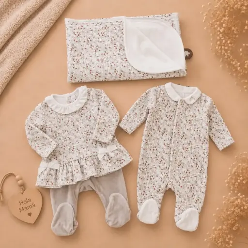 [HM-000854] SET FLORES DELICADAS