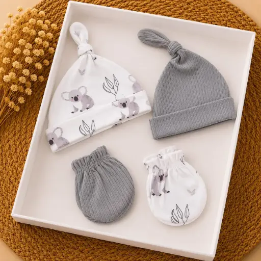SET DE 2 GORRA Y 2 MITONES