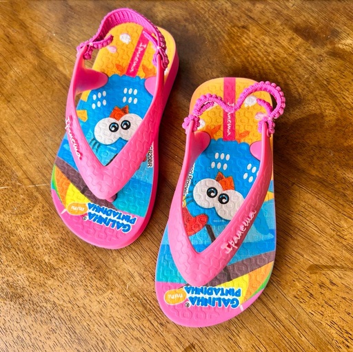 [Caro14] CHINELAS BEBE IPANEMA GALLINA PINTADITA