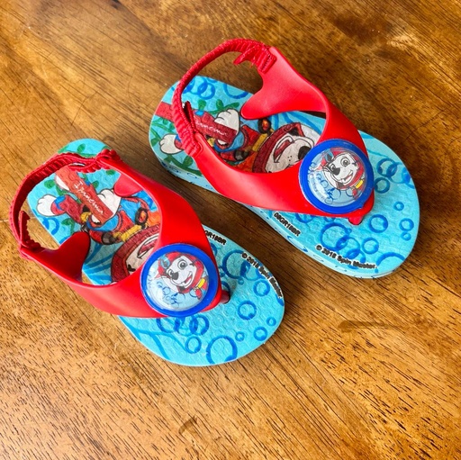 [Calu15] CHINELAS BEBE IPANEMA PAW PATROL